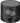 Front View of Black Cylinder Bluetooth Speaker