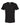 Front View of Black Deluxe Blend V-Neck T-Shirt - 3543