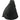 Front View of Black Downtown Sling Backpack plain