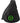 Front View of Black Downtown Sling Backpack