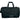 Front View of Black Excel Sport Deluxe 20" Duffel Bag