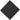 Front View of Black Fleece Blanket plain