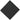 Front View of Black Fleece Blanket plain