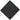 Front View of Black Fleece Blanket plain