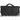 Front View of Black Fold up Picnic Blanket plain