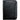 Front View of Black FSC® Mix DuraHyde Jr. Zippered Padfolio plain