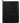Front View of Black FSC® Mix Pedova™ Zippered UltraHyde Padfolio