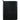 Front View of Black FSC® Mix Pedova™ Zippered UltraHyde Padfolio