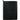Front View of Black FSC® Mix Pedova™ Zippered UltraHyde Padfolio