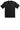 Front View of Black Gildan - Youth Ultra Cotton 100% US Cotton T-Shirt. 2000B plain
