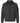 Front View of Black/ Grey Men's Jasper Full-Zip Fleece Jacket - NE730
