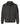 Front View of Black/ Grey Men's Jasper Full-Zip Fleece Jacket - NE730