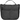 Front View of Black Hanging Toiletry Bag plain