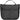 Front View of Black Hanging Toiletry Bag plain