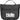 Front View of Black Hanging Toiletry Bag