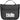 Front View of Black Hanging Toiletry Bag