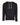Front View of Black/ Heather Grey Laguna Hoodie - 9301