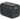 Front View of Black High Sierra 65W USB Wall Charger and Cable Kit plain