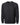 Front View of Black Icon Lightweight Loopback Terry Crewneck Sweatshirt - SS1000C