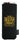 Front View of Black Koozie® Collapsible Slim Can Cooler