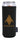 Front View of Black Koozie® Magnetic Slim Can Cooler