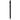 Front View of Black Lee Recycled Mechanical Pencil plain