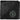 Front View of Black Luxury Comfort Flannel Fleece Blanket
