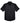 Front View of Black Men's Optimum Short Sleeve Twill Dress Shirt - 88194