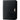 Front View of Black New Yorker Padfolio plain