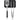 Front View of Black OXO 3-piece Grilling Set