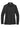 Front View of Black Port Authority Women's Silk Touch Long Sleeve Polo. L500LS plain