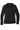 Front View of Black Port Authority Women's Silk Touch Performance Long Sleeve Polo. L540LS plain
