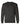 Front View of Black Powerblend® Crewneck Sweatshirt - S600