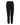 Front View of Black Powerblend® Open-Bottom Sweatpants with Pockets - P800