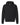 Front View of Black ReFlex Fleece Full-Zip Hoodie - RF497