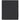 Front View of Black Ribbed Fleece Blanket plain