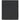 Front View of Black Ribbed Fleece Blanket plain