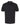 Front View of Black Ring-Spun Piqué Polo - 7002