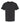 Front View of Black Ring-Spun T-Shirt - 5500