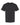 Front View of Black Ring-Spun T-Shirt - 5500