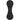 Front View of Black Silicone Hat Clip w/ Ball Marker plain