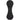 Front View of Black Silicone Hat Clip w/ Ball Marker plain