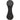 Front View of Black Silicone Hat Clip w/ Ball Marker plain