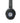 Front View of Black Skullcandy Riff 2 Bluetooth Headphones