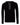 Front View of Black Sponge Fleece Hoodie - 3719