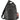 Front View of Black Summit TSA 15" Computer Sling Backpack plain