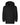 Front View of Black Toddler Pullover Fleece Hoodie - 3326