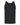 Front View of Black Ultra Cotton® Tank Top - 2200
