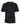 Front View of Black Unisex Capital Performance T-Shirt - CE10