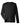 Front View of Black Unisex Fusion ChromaSoft™ Performance Long Sleeve T-Shirt - CE111L